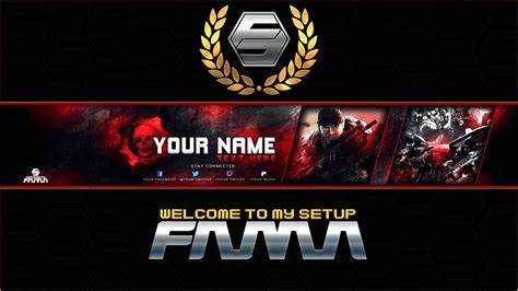 Youtube Gaming Banner Template Stcharleschill Template