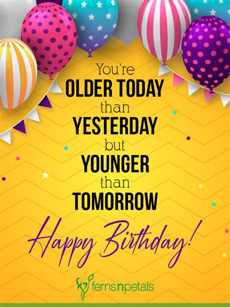 30 Best Happy Birthday Wishes Quotes And Messages Ferns N Petals