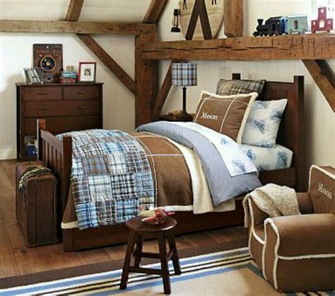 Use today's pottery barn coupons and promo codes to get discounts on furniture and bedding. Pottery barn kids. | Boy bedroom design, Brown furniture ...