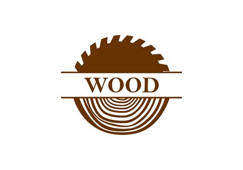 Wood Logo Vector Graphic By Deemka Studio · Creative Fabrica