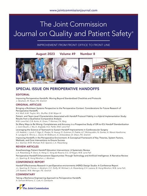 Never Events And The Quest To Reduce Preventable Harm Joint