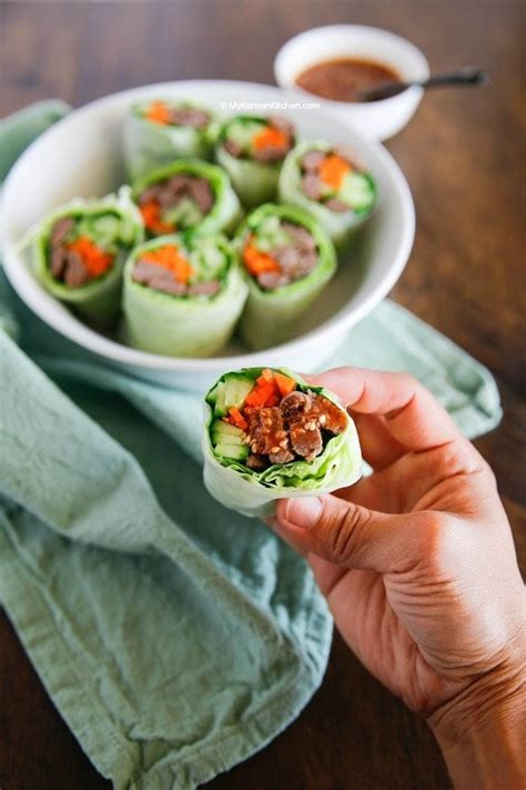 In my mind, bulgogi sauce is the whole reason why this dish is so addictively delicious. Bulgogi Spring Rolls With Sweet Ssamjang Sauce - My Korean ...