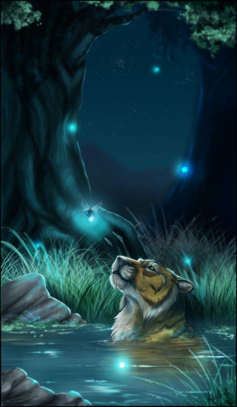 Tranquility Moonsongwolf By Kaylink On Deviantart