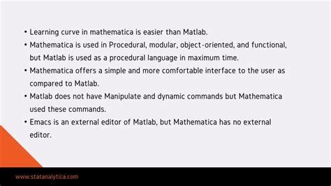 Ppt Matlab Vs Mathematica The Comparison You Should Know Powerpoint