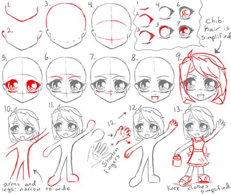 How To Draw Chibi 33 Drawing Tutorials To Make You An Expert