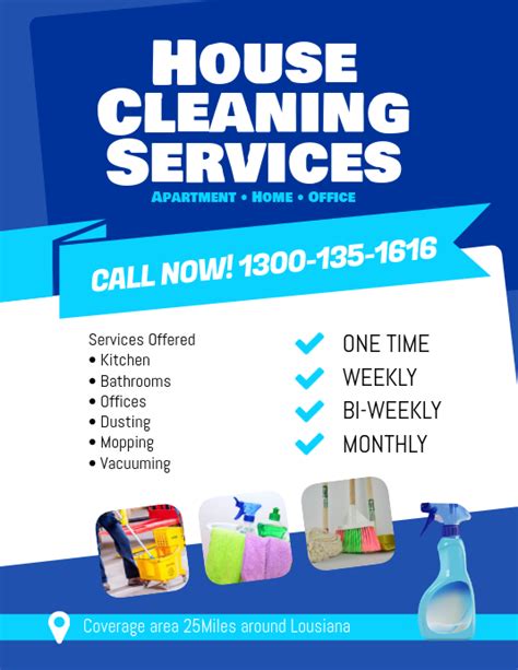 Mulai dari model baju seragam cleaning service, sepatu, tas, hingga berbagai macam fashion item menarik lainnya. Copy of House Cleaning Services Flyer Poster Template ...