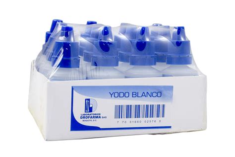 Comprar Yodo Blanco 1% Drofarma 12 Unds En Farmalisto Colombia.