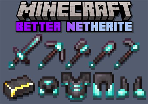 Better Netherite Resource Pack 119 Minecraft Texture Pack