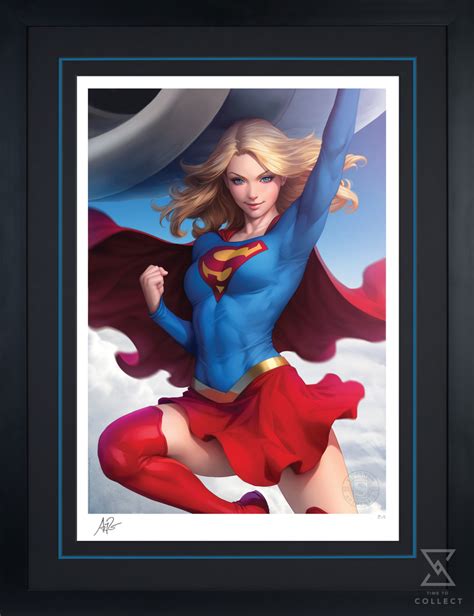 Supergirl 12 By Stanley Artgerm Lau Dc Time To Collect