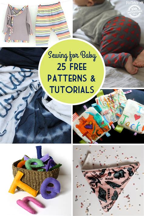 Simple Sewing For Baby 25 Free Patterns And Tutorials