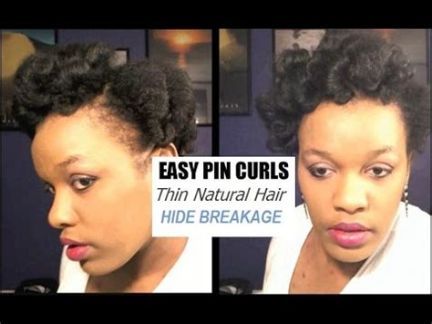 Want to get your curly hairstyles to live past the first day with a simple hack? Best Hairstyles For Thinning Hair | Pin Curls Updo On ...