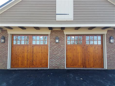 Signature Carriage Collection Custom Wood Garage Doors Installed By