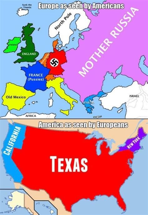 مقارنة بين اوروبا وامريكا المرسال