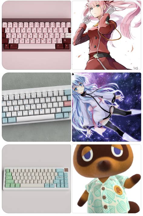 Whats Your Favorite Anime Girl Themed Keycap Set Rmechanicalkeyboards