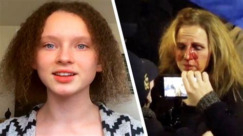Teen Who Identified Mom Who Was Punched By Cop In Video At Capitol Speaks Out Inside Edition