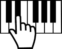 Ein klavier mit 88 tasten verfügt über 52 weiße und 36 schwarze tasten. Klaviertastatur Beschriftet Zum Ausdrucken