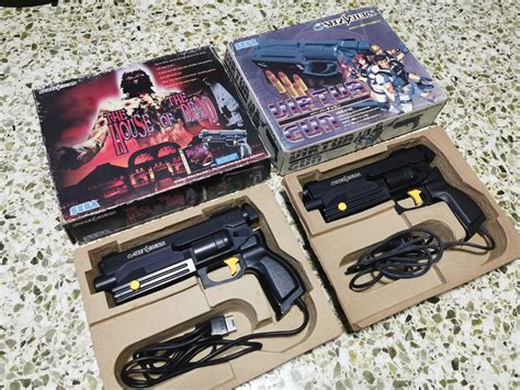 Sega Saturn Virtua Gun Hobbies And Toys Toys And Games On Carousell