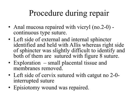 Presentaion On Perineal Tear Ppt