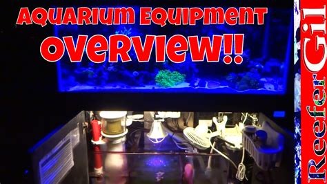 Satlwater Aquarium Equipment Overview Youtube