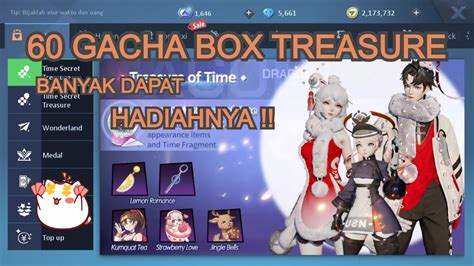 Dragon Raja Sea Berlimpah Hadiah I 60 Gacha Box Treasure Of Time