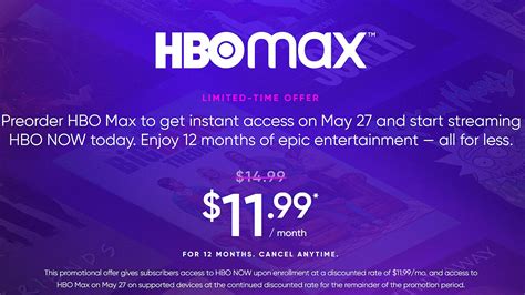 HBO Max promo slashes the subscription price to Netflix costs, free for ...