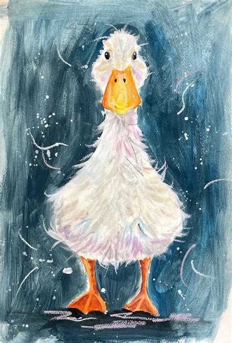 Scuffy Duck Painting Artbase