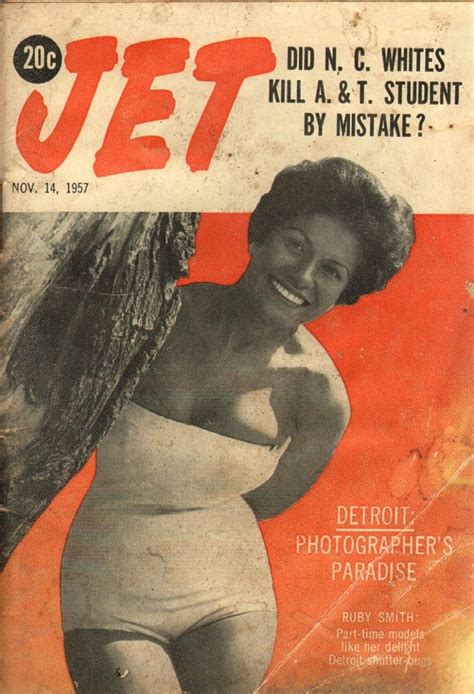 Jet November 14 1957 Jet Magazine Ebony Magazine Cover Ebony Magazine
