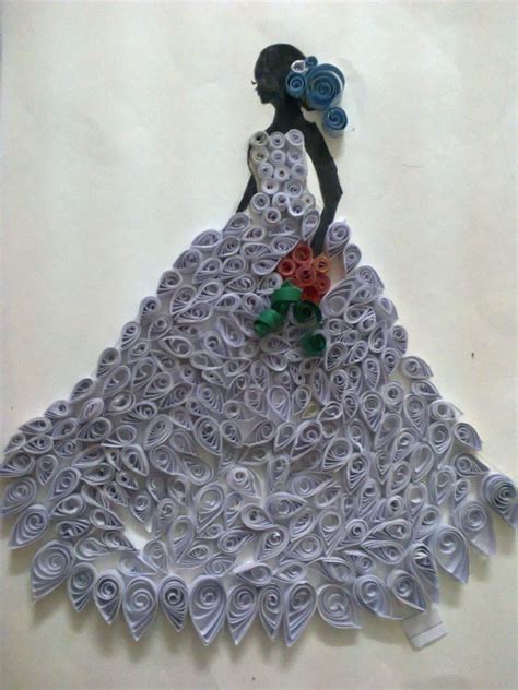 My First Attempt At Quilling Deco Quilling Framed Art Fashion Drawings Dreams