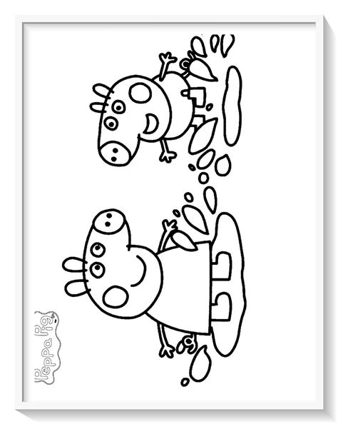 Los más lindos dibujos de PEPPA PIG para colorear y pintar a todo color