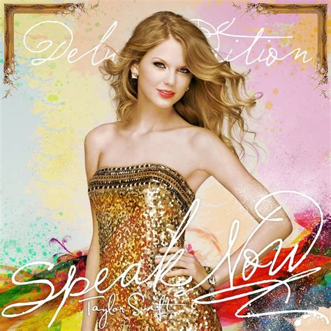 Taylor Swift Album Cover Covers Taylor Swift Speak Now Deluxe