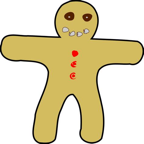Gingerbread Man Openclipart