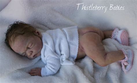 Thistleberry Babies Full Body Solid Silicone Baby Girl Beautifully