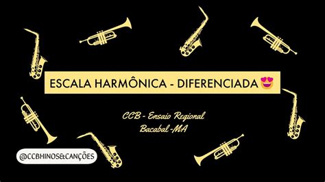 Escala Harmônica Ccb Pdf