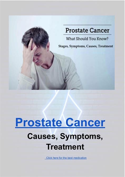 Prostate Cancer Causes Symptoms Treatmentpdf