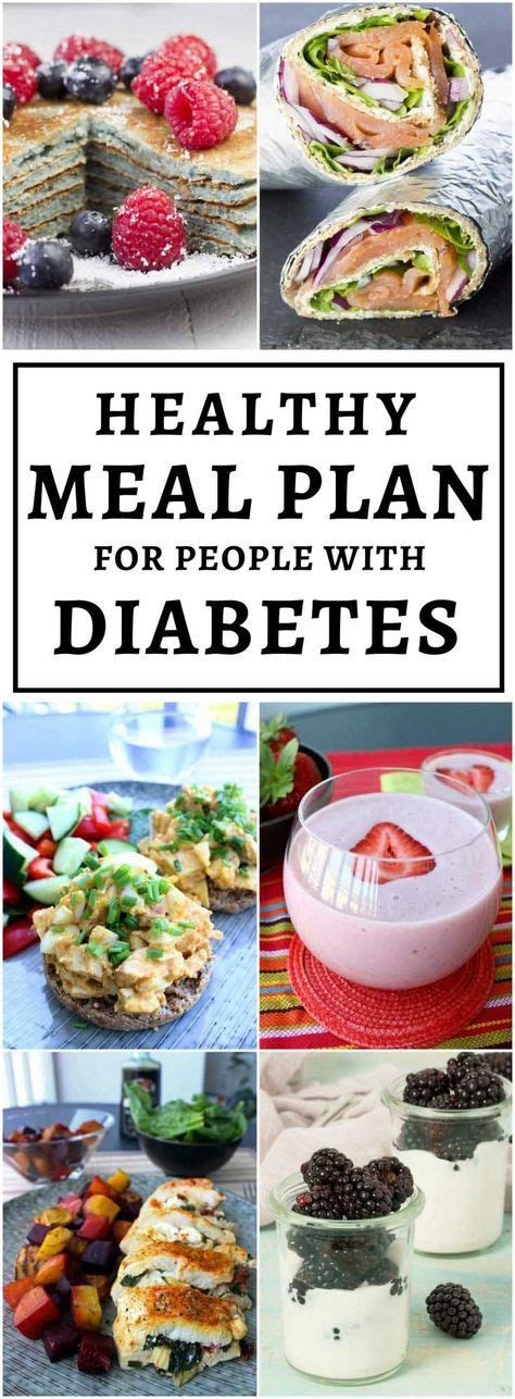 A delicious collection of free diabetic recipes and cooking tips to help you lower blood sugar and a1c and manage diabetes or prediabetes. 7 -Day Diabetes Meal Plan (with Printable Grocery List) | Healthy recipes for diabetics ...