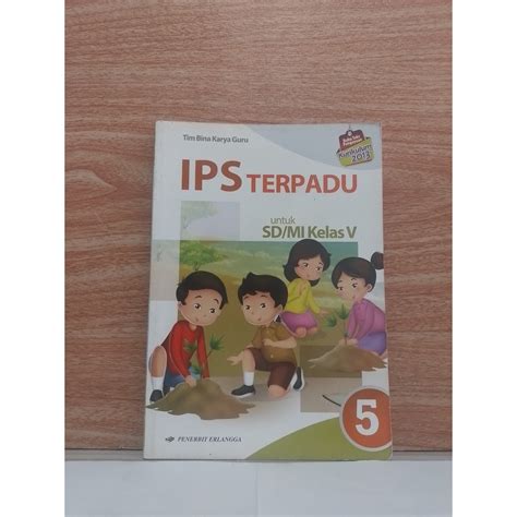 Jual Buku IPS Terpadu Jilid 5 Untuk SD MI Kelas 5 Tim Bina Karya Guru