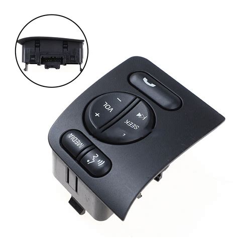 Switch Control Button Steering Wheel 1 Pc 6 Pins Accessories Dc3t 9e740