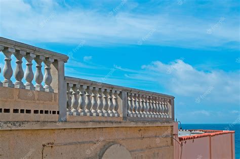 Premium Photo Decorative Parapet By Alghero Sea