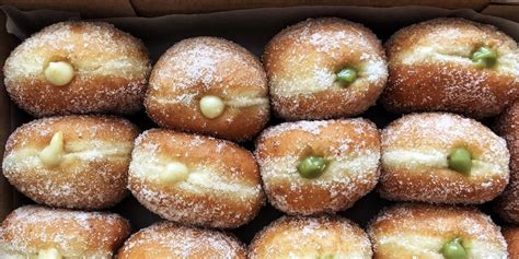 A Favorite Dessert For Children Bomboloni Feature A Soft And Fluffy