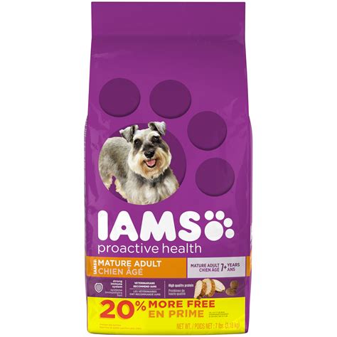 Iams Proactive Health Mature Adult Dog Food 7 Lb Bag Pet Supplies