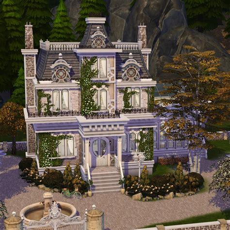 Haunted Manor No Cc Screenshots Rooms Lots The Sims 4