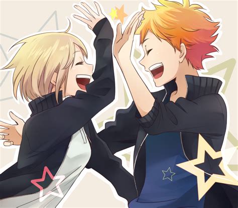 Hinata Shouyou And Yachi Hitoka Haikyuu Drawn By Otton Danbooru