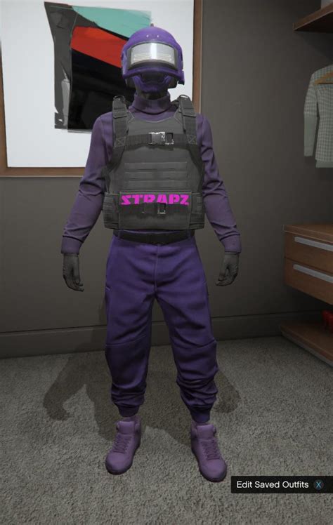 A Purple Tryhard Outfit I Made Not To Long Ago Purple Joggers And