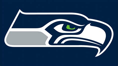 Seahawks Logo In Blue Background Hd Seattle Seahawks Wallpapers Hd