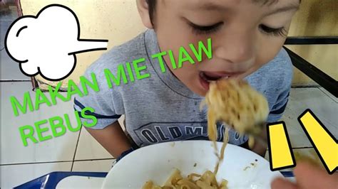 Mukbang Mie Tiaw Rebus Youtube
