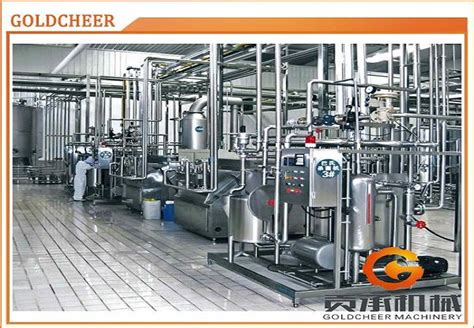 Uht Milk Production Line Goldcheer Machinery