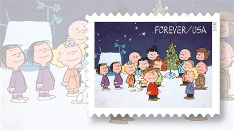 Its ‘a Charlie Brown Christmas On 10 New Us Stamps