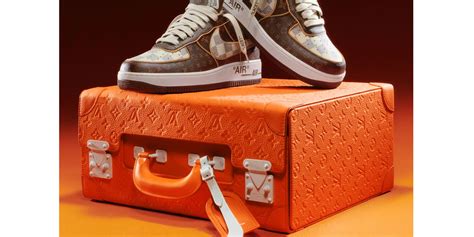 Sothebys To Auction Pairs Of Louis Vuitton X Nike Air Force Sneakers Created By Virgil