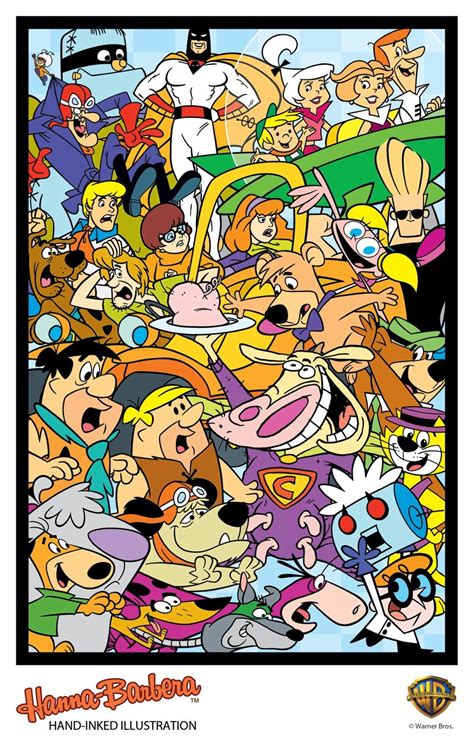 Hanna Barbera Trading Cards Classic Cartoon Characters Old Cartoon Network Hanna Barbera