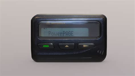 90s Pager Beeper Buy Royalty Free 3d Model By 3dee Mellydeeis